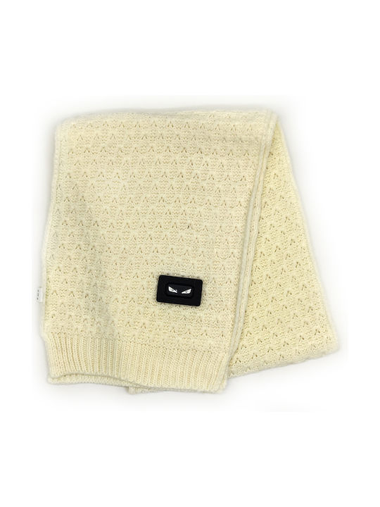 Gift-Me Kids Knitted Scarf White