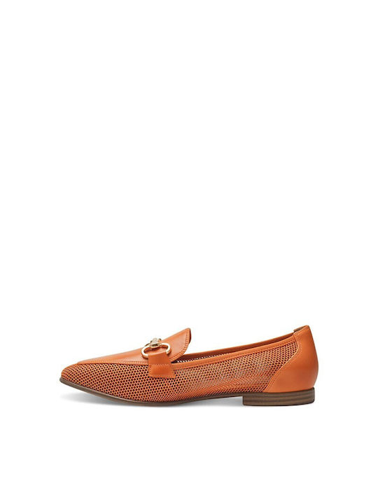 Tamaris Γυναικεία Loafers σε Πορτοκαλί Χρώμα