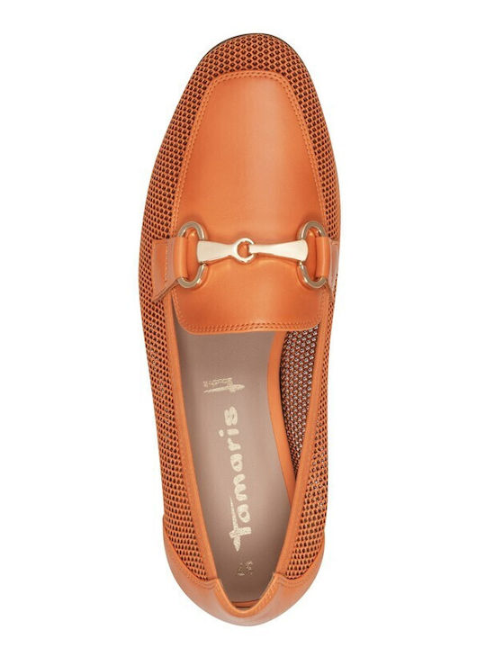 Moccasini pentru femei în culoarea Portocaliu