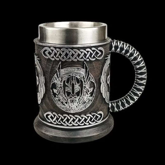 Molf's Becher Metallisch Rot