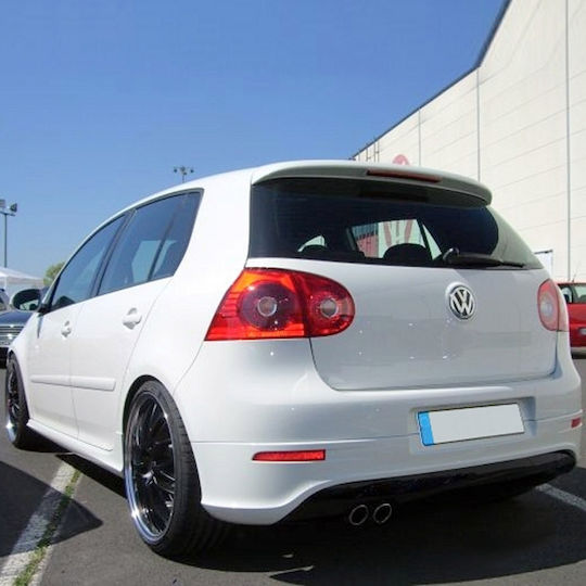 Πισινός Προφυλακτήρας Vw Golf V 5 03-08 R32 Look Εξατμίσεις Αριστερά Γυαλιστερό Μαύρο Abs Πλαστικό