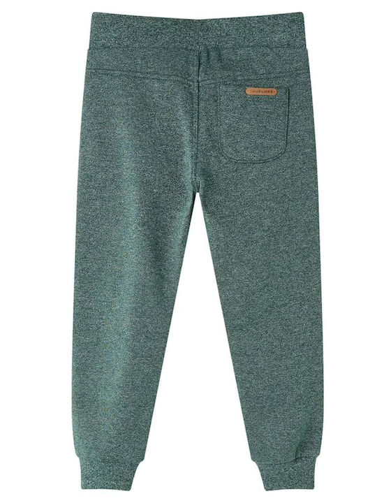 vidaXL Kids Sweatpants Dark green 1pcs