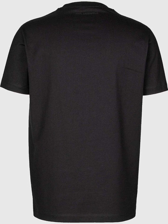T-shirt Μαύρο