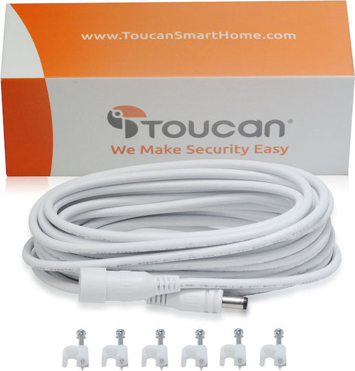 Toucan DC - DC Cable 6m Λευκό TSLCEX1WU