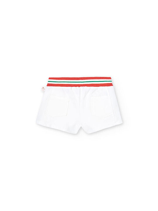 Boboli Kinder Shorts/Bermudas Stoff Weiß