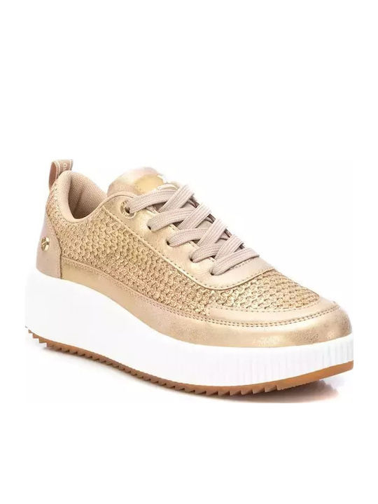 Vegan Γυναικεία Sneakers Χρυσό