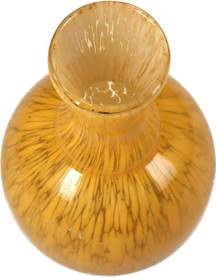 ArteLibre Decorative Vase Yellow 12x12x23cm