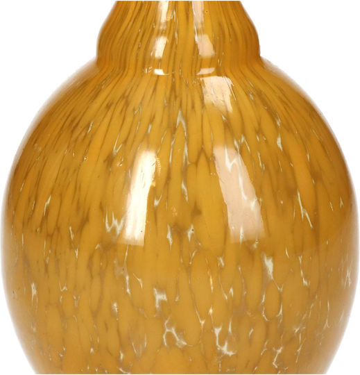 ArteLibre Decorative Vase Yellow 12x12x23cm