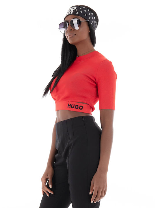 Hugo Boss Damen Pullover Rot
