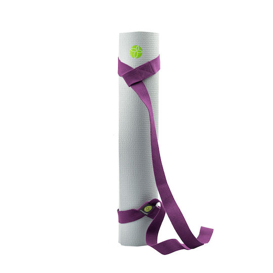 Simply Green Mat Carry Strap W4cm Purple