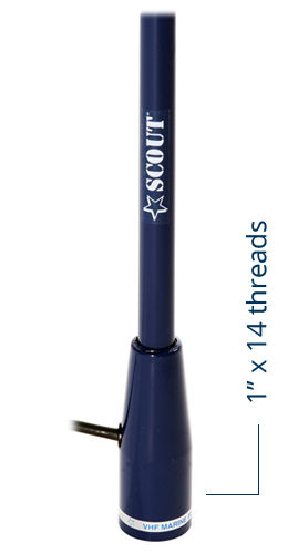 West Scout Antenne des Schiffes VHF