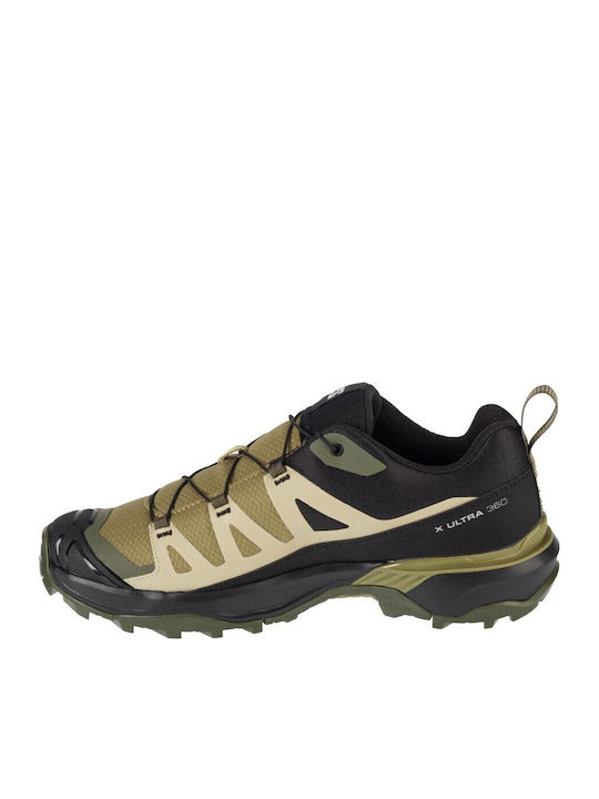 Salomon X Ultra Men's Waterproof Hiking Shoes With Gore-Tex Membrane Black