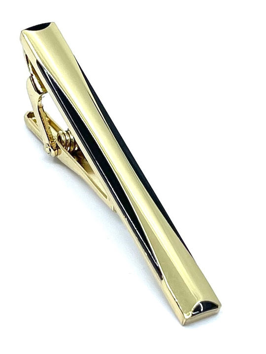 Legend Accessories Clip Γραβάτας Χρυσό