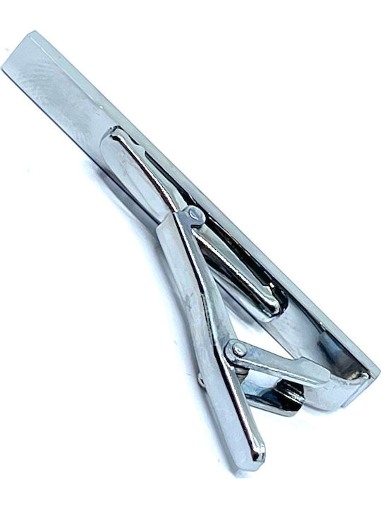Legend Accessories Silver Tie Clip Син