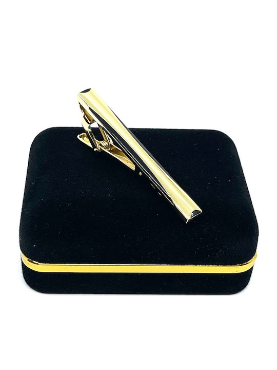 Legend Accessories Clip Γραβάτας Χρυσό