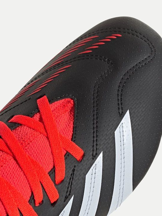 adidas Predator Club Ποδοσφαιρικά Παπούτσια με Τάπες Μαύρα