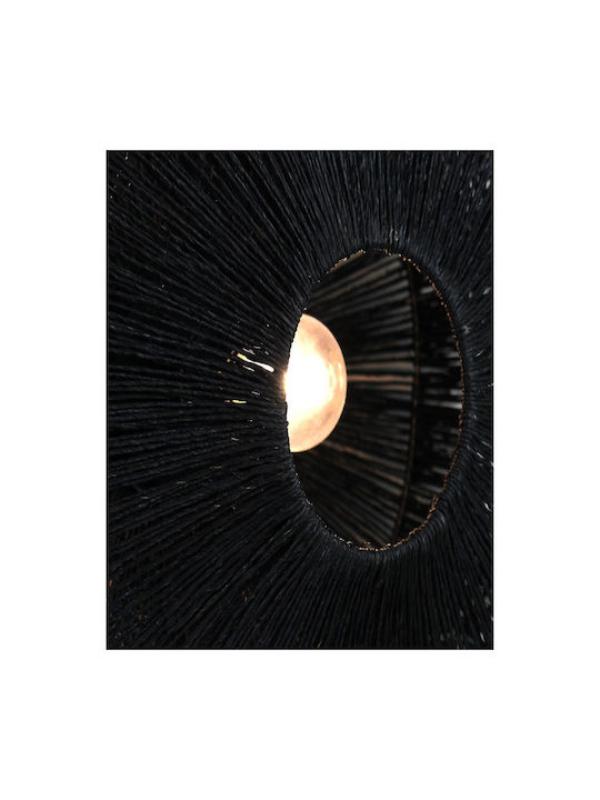 ArteLibre Leuchte Wand Schwarz 52x20x52cm