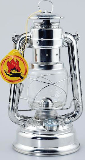 FeuerHand Baby Special 276 Zinc Plated Battery Lantern for Camping with Flashlight