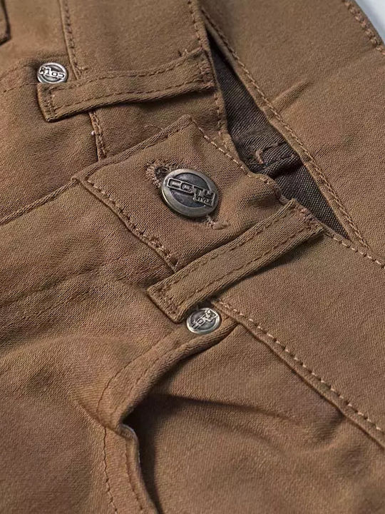 Kids' Fabric Pants Brown