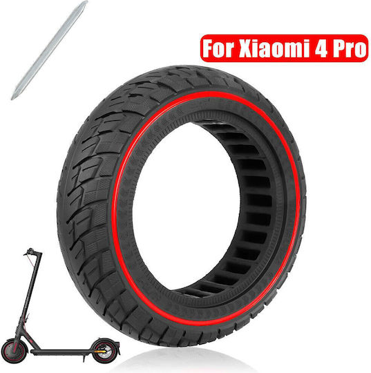 Honeycomb Reifen für Elektro-Roller Xiaomi in Rot Farbe XM0646