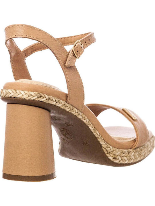Leder Sandalen Rosa