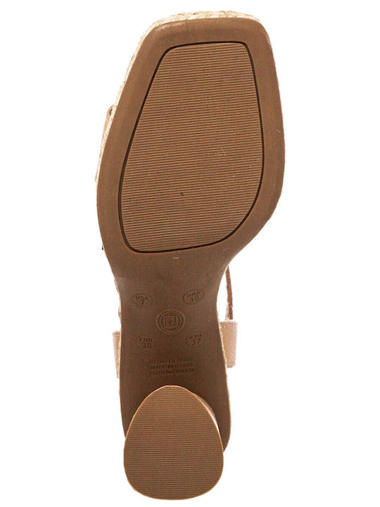 Leder Sandalen Rosa
