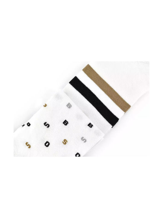 Hugo Boss Men's Socks White 2Pack