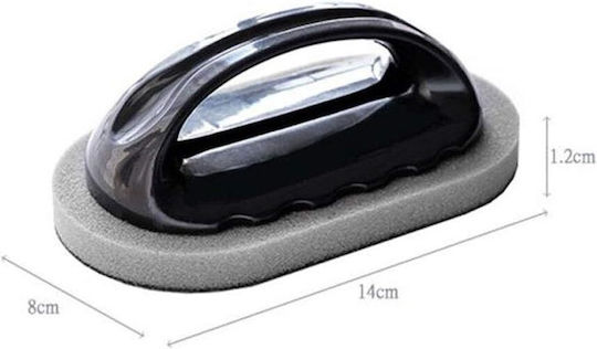 Kitchen Sponge with Handle Black