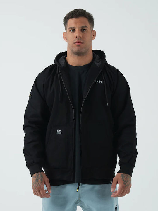 Kingz Men's Winter Jacket Black