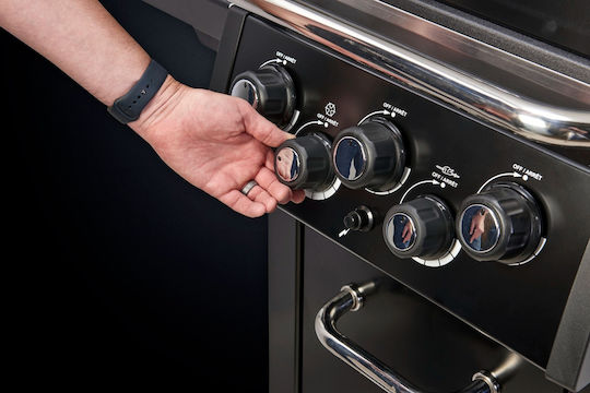 Broil King Royal 390 Gas Grill with 2 pcs 8.8kW and Side Burner
