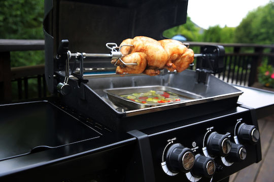 Broil King Royal 390 Gas Grill with 2 pcs 8.8kW and Side Burner