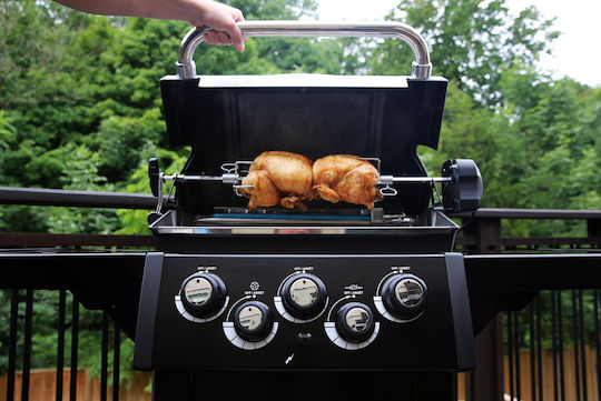 Broil King Royal 390 Gas Grill with 2 pcs 8.8kW and Side Burner