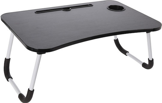 Excellent Houseware Metal Dreptunghiular Tavă de Pat cu Mânere în Culoare Negru 60x40x28cm 1buc Excellent Houseware Metal Dreptunghiular Tavă de Pat cu Mânere în Culoare Negru 60x40x28cm 1buc