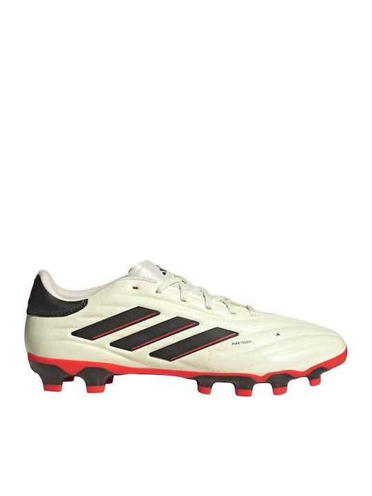 adidas Copa Pure.2 Pro Ποδοσφαιρικά Παπούτσια με Τάπες Μπεζ