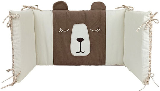Baby Star Crib Bumpers Classic Inside Beige 20x120cm