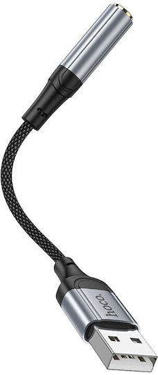 Hoco Ls36 Μετατροπέας USB-A male σε 3.5mm female