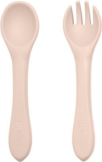 Petite & Mars Petite & Mars Baby- und Kinder-Essgeschirr aus Beige Silikon 2 Stück PachetMasaBej