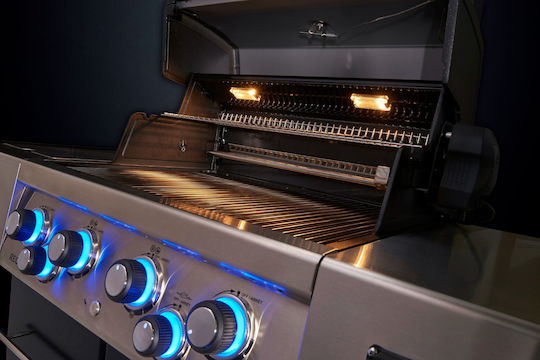 Broil King Imperial QS 590 IR Gas Grill with 5 pcs 16kW and Infrared Burner