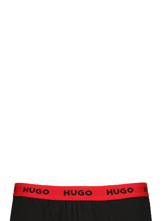 Hugo Boss Ανδρικά Μποξεράκια Μαύρα 3Pack