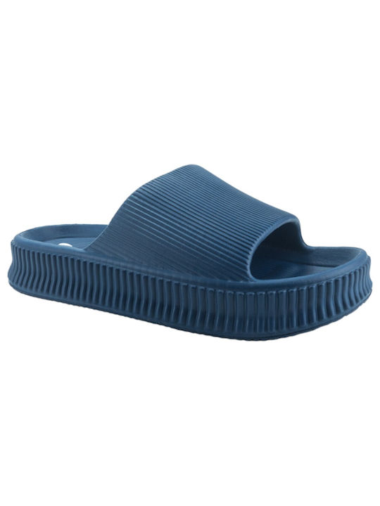 Mitsuko Men's Slides Blue