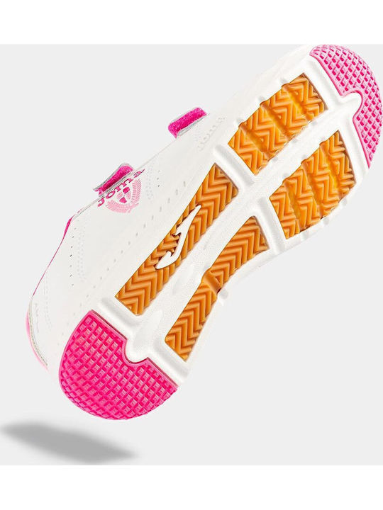 Play Jr Kids Sneakers with Scratch White