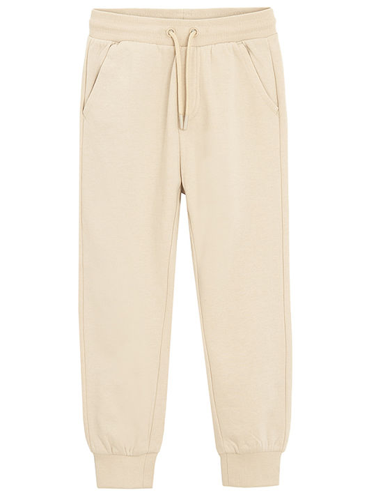 Kids Sweatpants Beige 2pcs