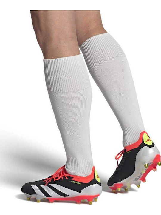 adidas Predator Elite SG Football Shoes with Cleats Black adidas Predator Elite SG Football Shoes with Cleats Black