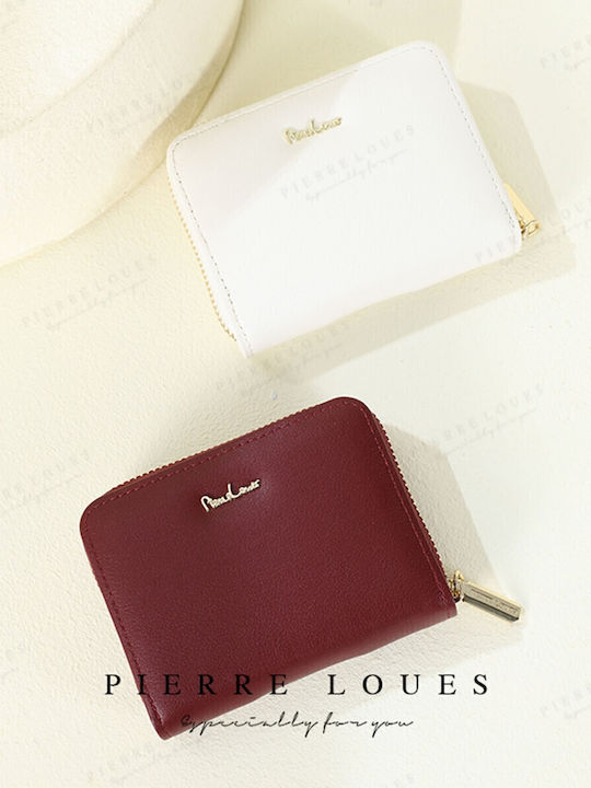 Small Women's Wallet Coins Burgundy