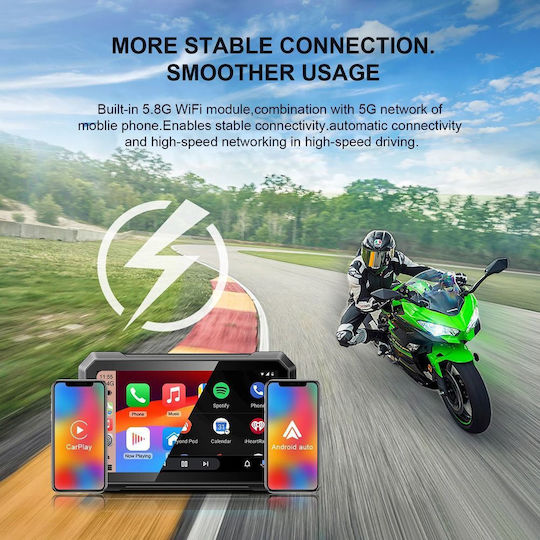 Digital IQ Motorcycle Navigation Display Μοτοσυκλέτας DIQ_PNA_7000