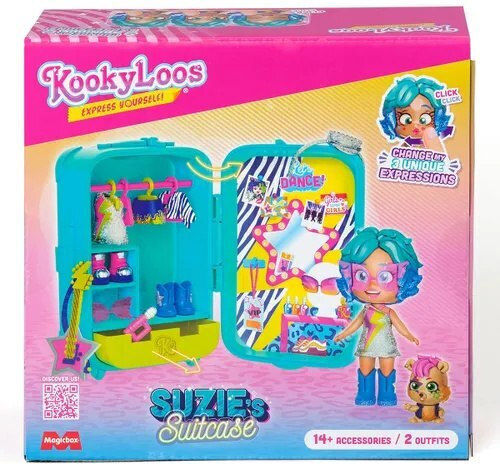 Kookyloos Suzie Puppen Set Suzie Koffer Figur Magische Box Pklsp108in00