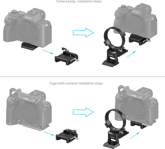 SmallRig Mount Plate Kit Placă de eliberare rapidă