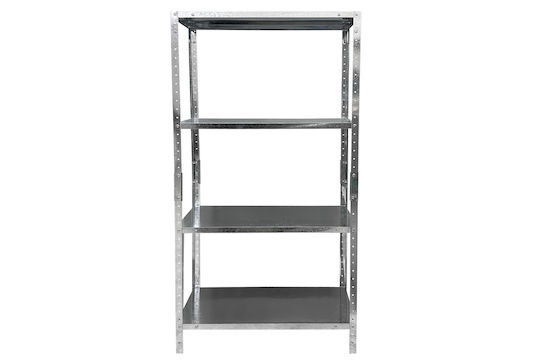 Ραφιέρα Dexion Γαλβανιζέ 75x30x145εκ. με 4 Ράφια Συνολικής Αντοχής 160kg