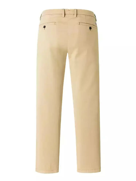 Malboro Classics Men's Trousers Chino Elastic Beige