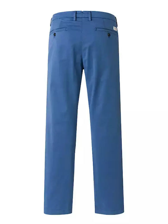 Malboro Classics Herrenhose Chino Elastisch Marineblau